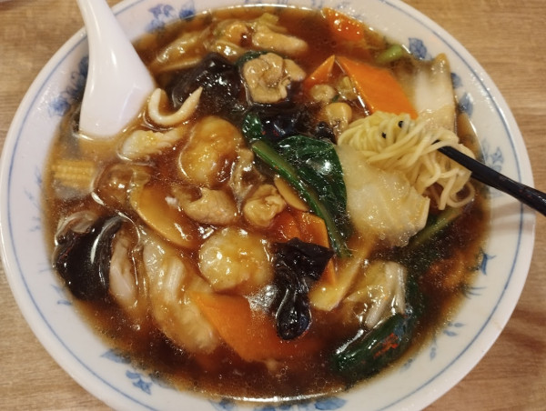 「五目湯麺(935)」@大衆餃子飯店 楊家苑の写真