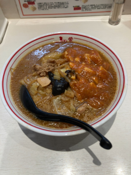 「蒙古タンメン　890円」@蒙古タンメン中本 秋津店の写真