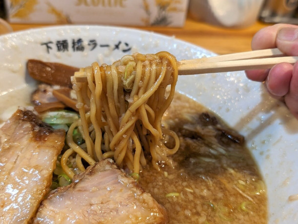 「チャーシューメン1,350円＋大盛100円」@下頭橋ラーメンの写真