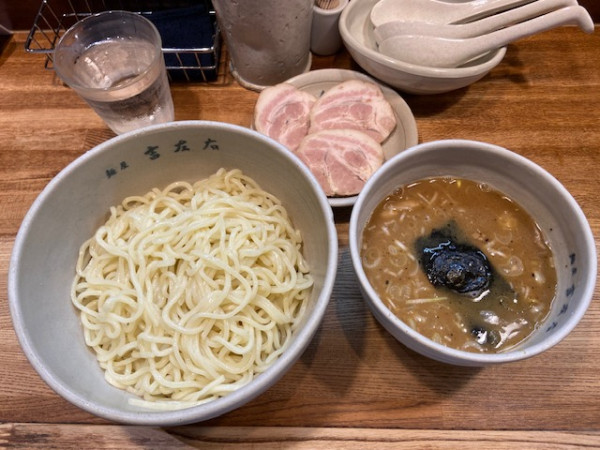 「「味玉つけ麺＋トッピングチャーシュー」」@麺屋吉左右の写真