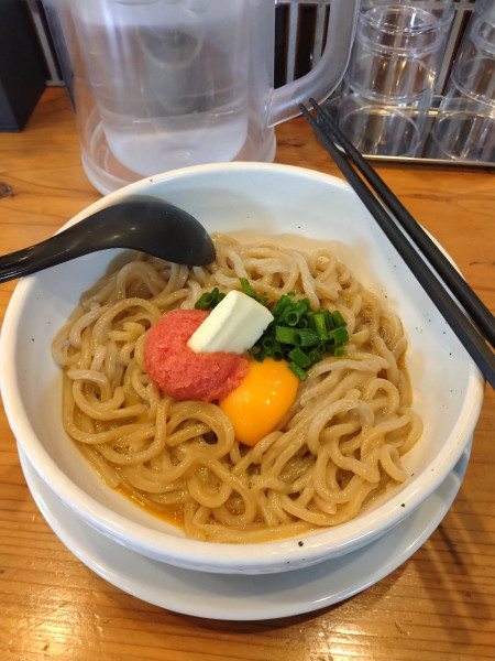 「明太卵そば」@吉田製麺の写真
