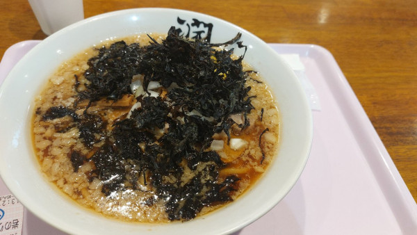 「元祖岩のりそば」@らーめん処 潤 新潟ふるさと村店の写真