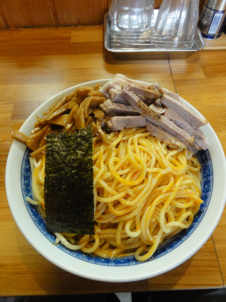 「冷やしラー油1050円 チャーシューメンマ500円」@自家製中華そば としおかの写真