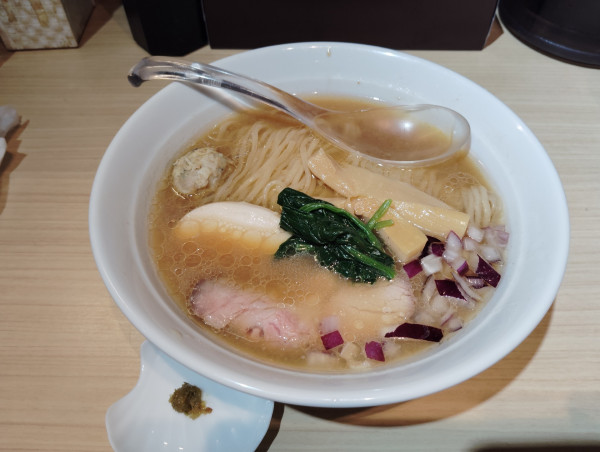 「貝出汁 中華そば     900円」@貝出汁 中華そば 竹祥の写真