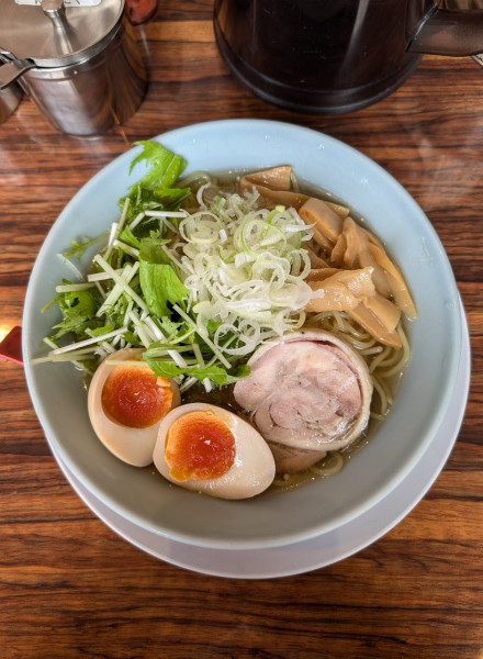 「冷やし鶏そば」@清六家 結城店の写真