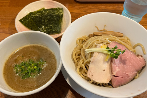 「濃厚つけ麺 中盛+のり」@麺屋 藤むらの写真