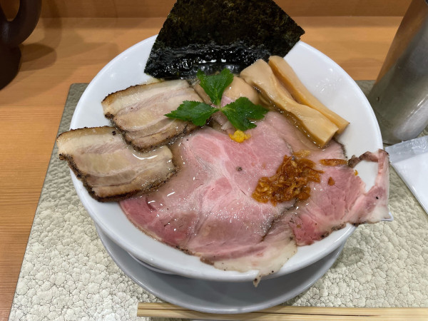 「特製黄金貝ラーメン」@なにわ麺次郎の写真