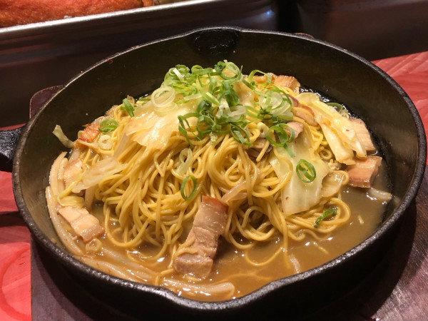 「焼きラーメン」@博多屋台 中洲十番の写真