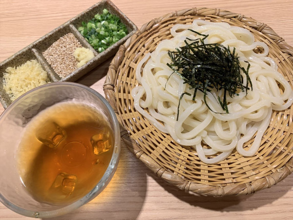 「ざるうどん」@分讃岐うどんあ季 時譚の写真