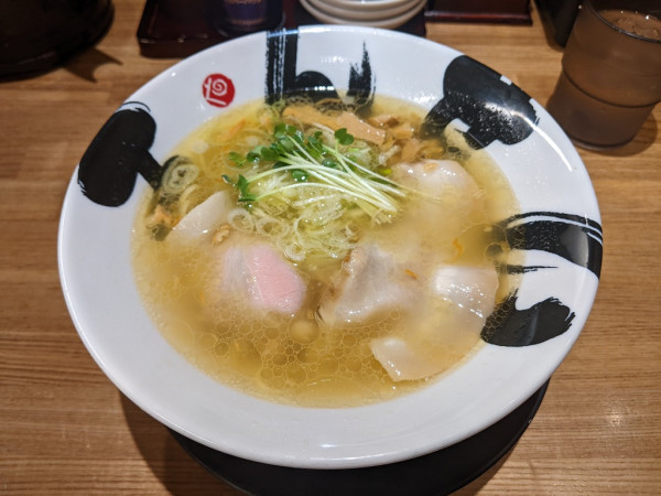 「こだわりの塩」@彩色ラーメン きんせい 高槻駅前店の写真