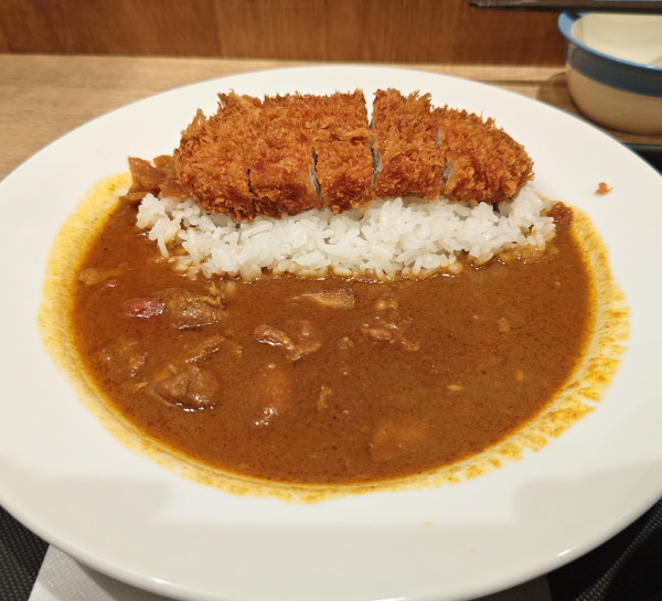 「ロースかつチキンカレー」@松屋 住吉店の写真