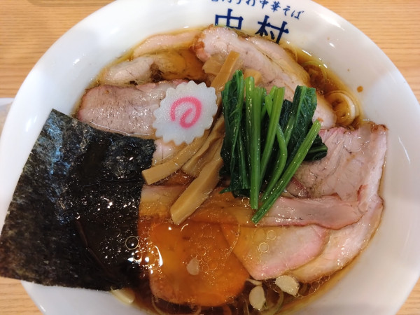 「チャーシュー麺」@白河手打中華そば 中村の写真