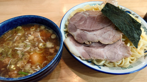 「特製つけそば＋中盛」@つけそば 担担麺 航龍の写真
