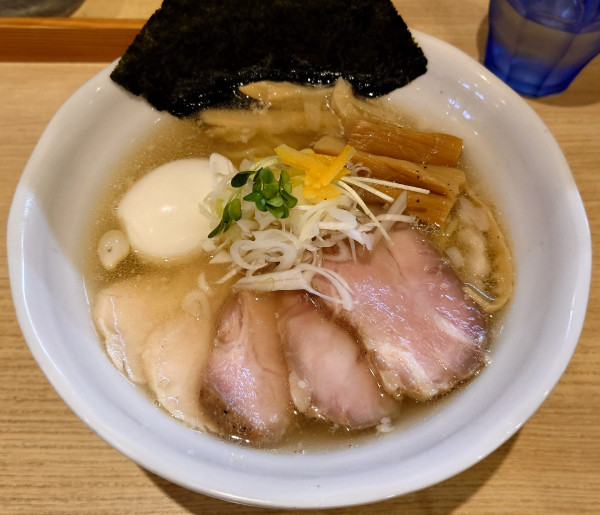 「特製塩ラーメン＋和え玉」@麺処 しかての写真