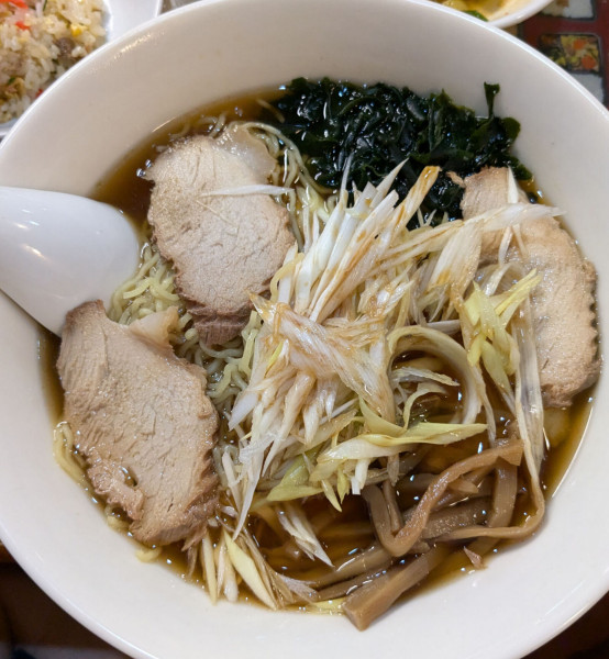 「ねぎチャーシュー」@中華そば 漢風の写真