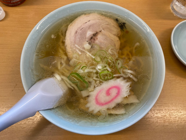 「ラーメンアブラ多め・餃子3個」@らーめん 大金の写真