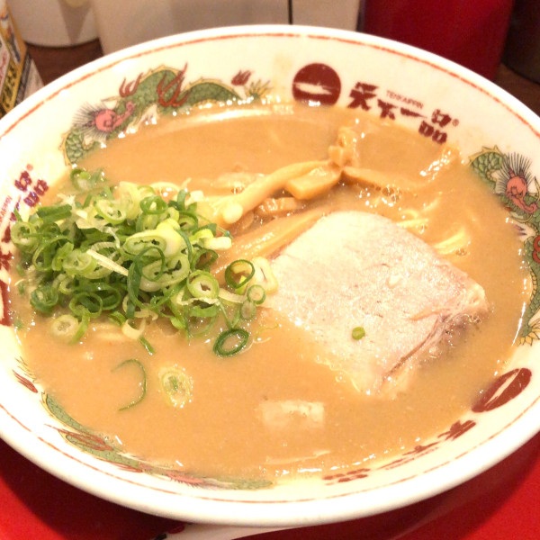 「こってり+小ライス」@天下一品 中央通り店の写真