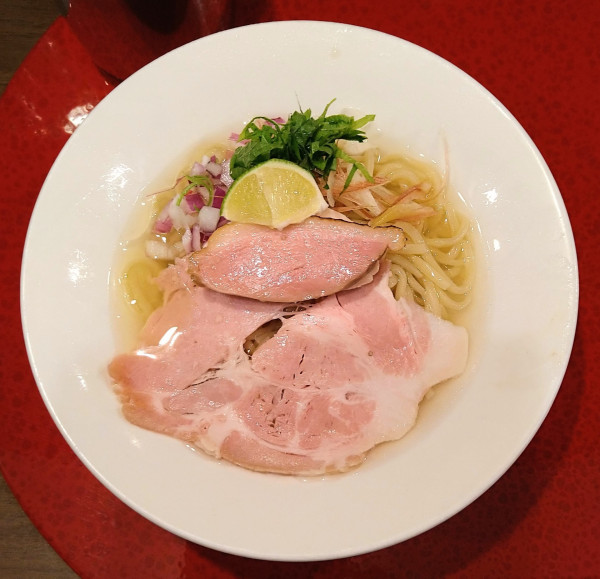 「冷やし鴨(柚子塩)【限定】＋チャーシュー丼セット」@RaMen TOMO TOKYOの写真
