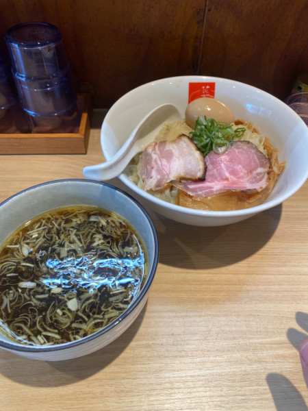 「味玉煮干しつけ麺」@煮干中華そば ハナアオイの写真