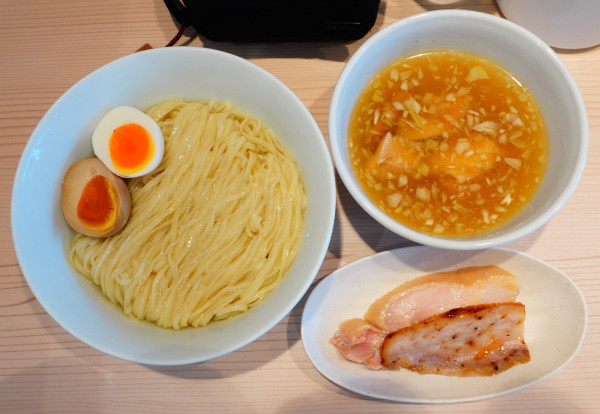 「特製つけめん（しお）」@らーめん藁の写真