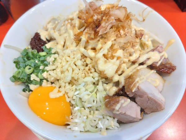 「まぜそば」@用心棒の写真