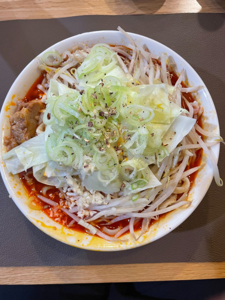 「辛麺＋チーズ」@豚星。の写真