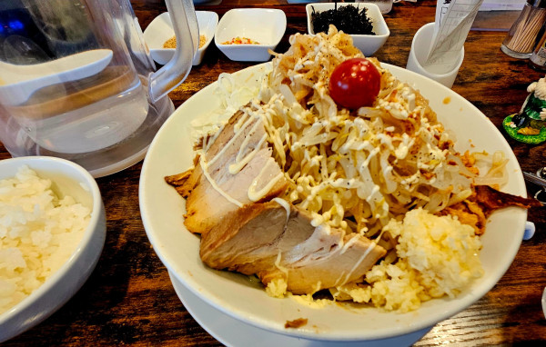 「富士郎冷やし中華」@自家製中華そば 麺の虜の写真