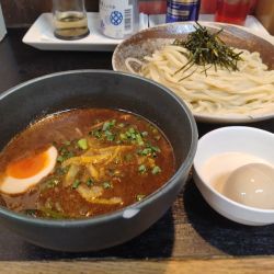 つけ麺こってり＋生クリーム味玉