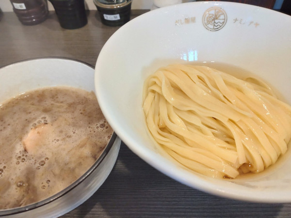 「だしつけ麺濃厚＋ミニ炒飯＋無料唐揚げ」@だし麺屋 波ノあやの写真