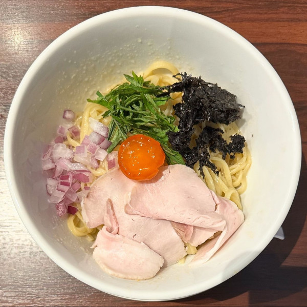 「雲丹まぜそば」@らぁ麺 はつ穂の写真