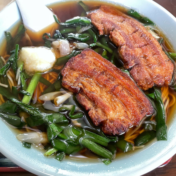 「スタミナラーメン 醤油 950円 半ライス 100円」@らーめん武尊の写真