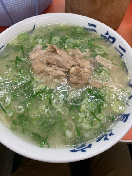 「ラーメン　500円」@元祖ラーメン長浜家の写真