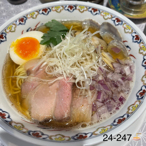 「貝だし中華そば」@中華そば 埜邑の写真