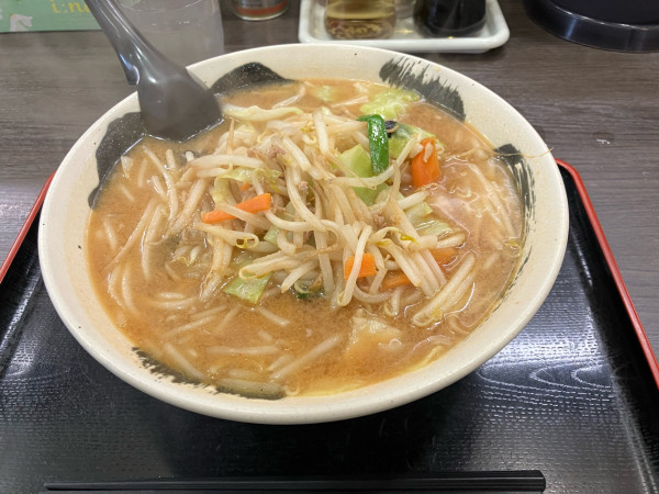 「味噌ラーメン」@万八らーめん 中央店の写真