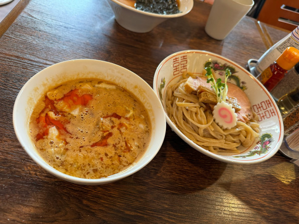 「【限定】背脂味噌つけ麺」@麺屋 真心の写真