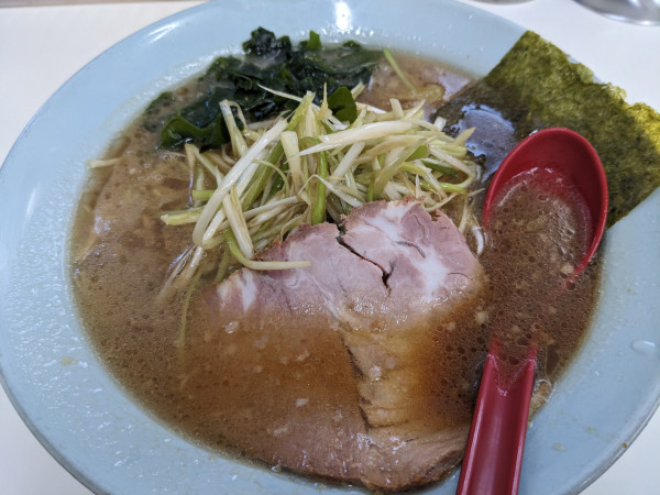 「ねぎラーメン」@◯つばき食堂の写真
