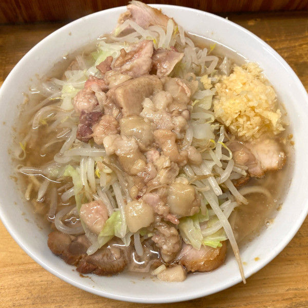 「小豚ラーメン 1,000円」@ラーメン二郎 前橋千代田町店の写真