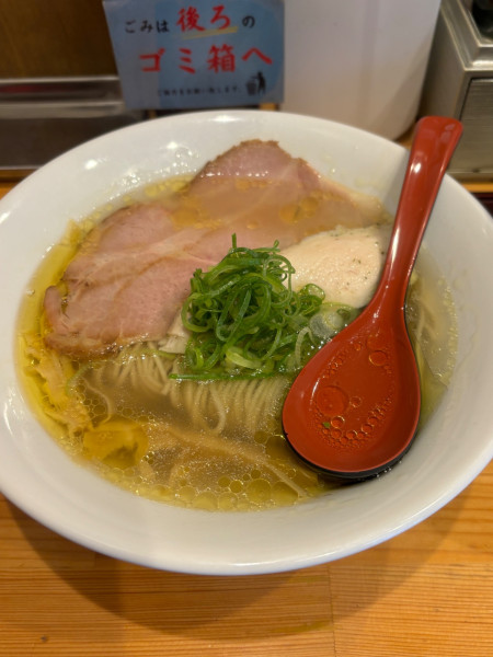 「平日限定　塩そば＋ひつまぶし」@自家製麺 竜葵の写真