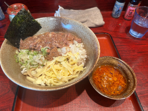 「肉のせまぜそば」@食処 渓の写真