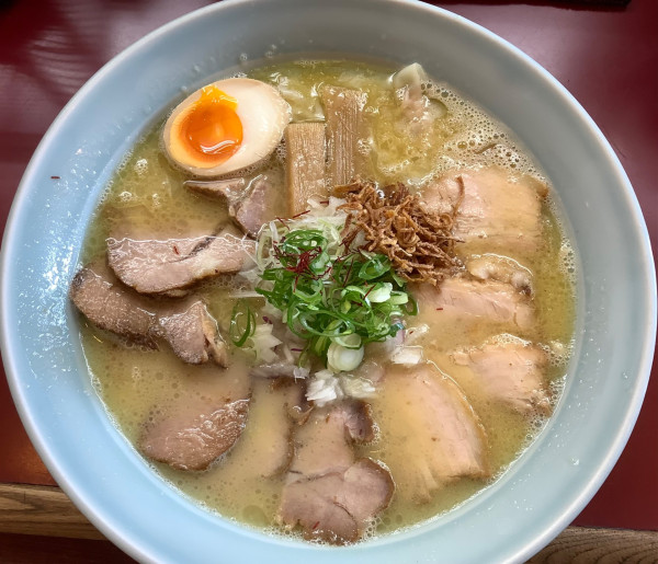 「特製鶏白湯ラーメン　大盛　＋　チャーシュー」@らぁ麺 松しんの写真