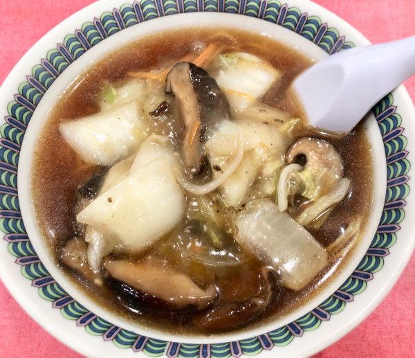 「椎茸麺　850円」@中華料理 萬福の写真