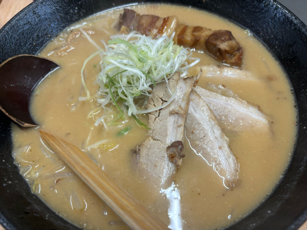 「濃厚味噌ラーメン」@らーめん信玄 花川本店の写真
