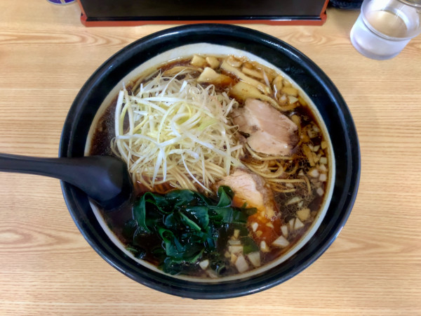 「炭一ラーメン 850円＋大盛150円」@炭一らーめんの写真