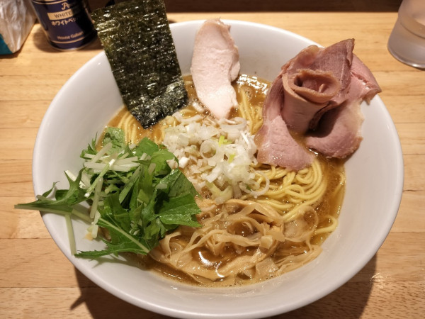 「鳥白湯ラーメン醤油」@麺屋 れんしんの写真