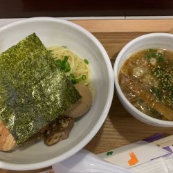 味玉醤油にんにくつけ麺