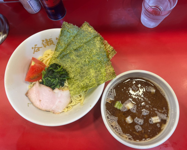「濃厚魚豚つけ麺(限定)」@らーめん 谷瀬家 新橋店の写真
