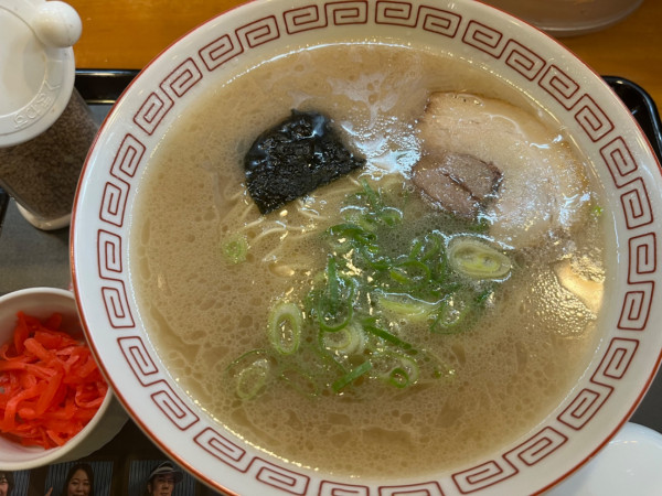 「博多ラーメン健太、バリカタ」@らぁめん花月嵐 草加バイパス店の写真