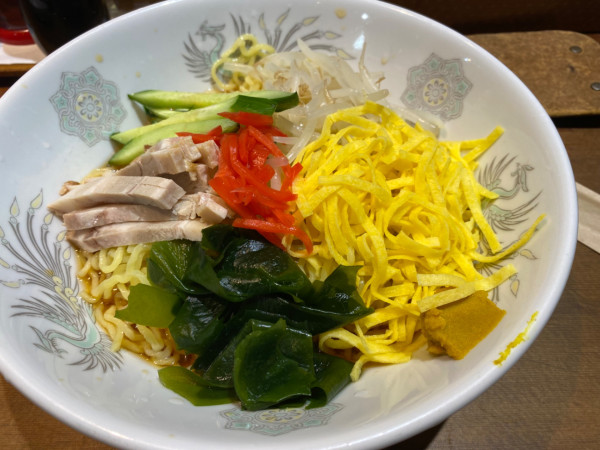 「冷やし中華」@かおたんラーメン 赤坂店の写真