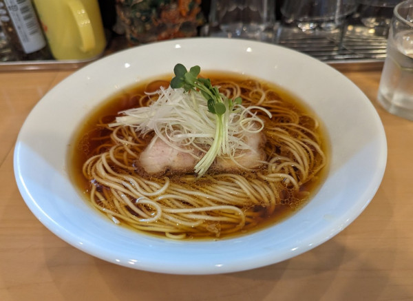 「栃木しゃもの極上醤油ラーメン」@魂麺の写真
