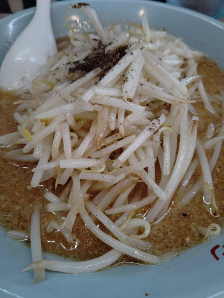 「味噌ラーメン」@くるまやラーメン 真岡上高間木店の写真